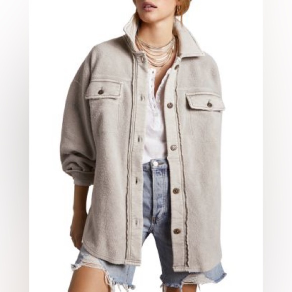 Free People Ruby Jacket shacket size small